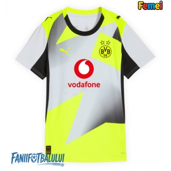 Borussia Dortmund Tricou Fotbal Replică 2025-26 Femei Deplasare